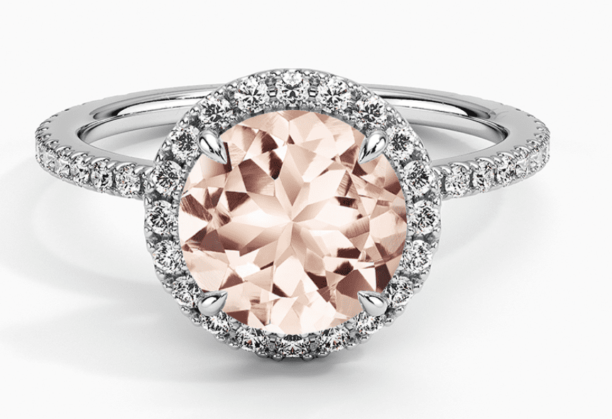 Waverly Morganite Engagement Ring