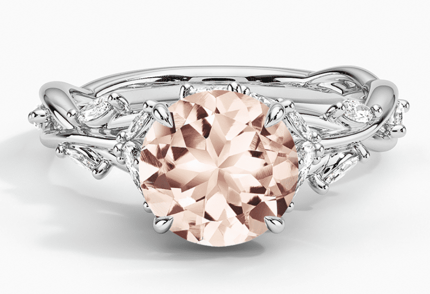 Secret Garden Morganite Engagement Ring