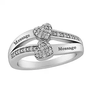 Personalized Engraved Heart Ring | Jared