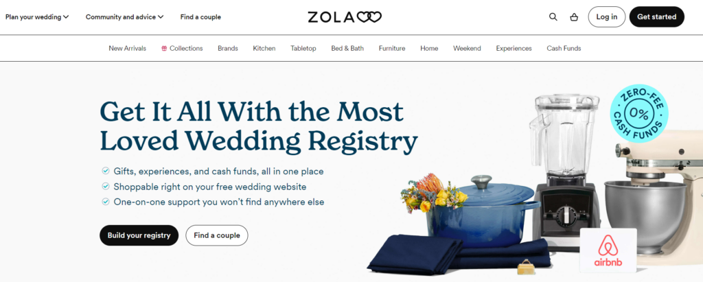 wedding registry