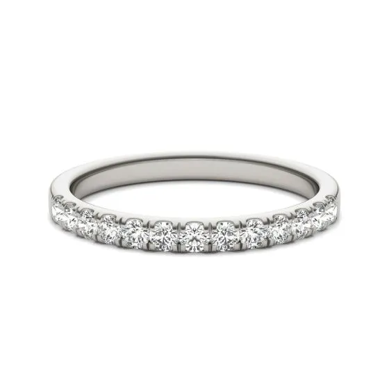  Round Forever One Moissanite Ring