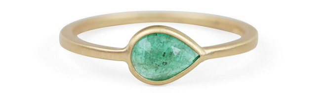 Gillian Conroy Emerald Ring