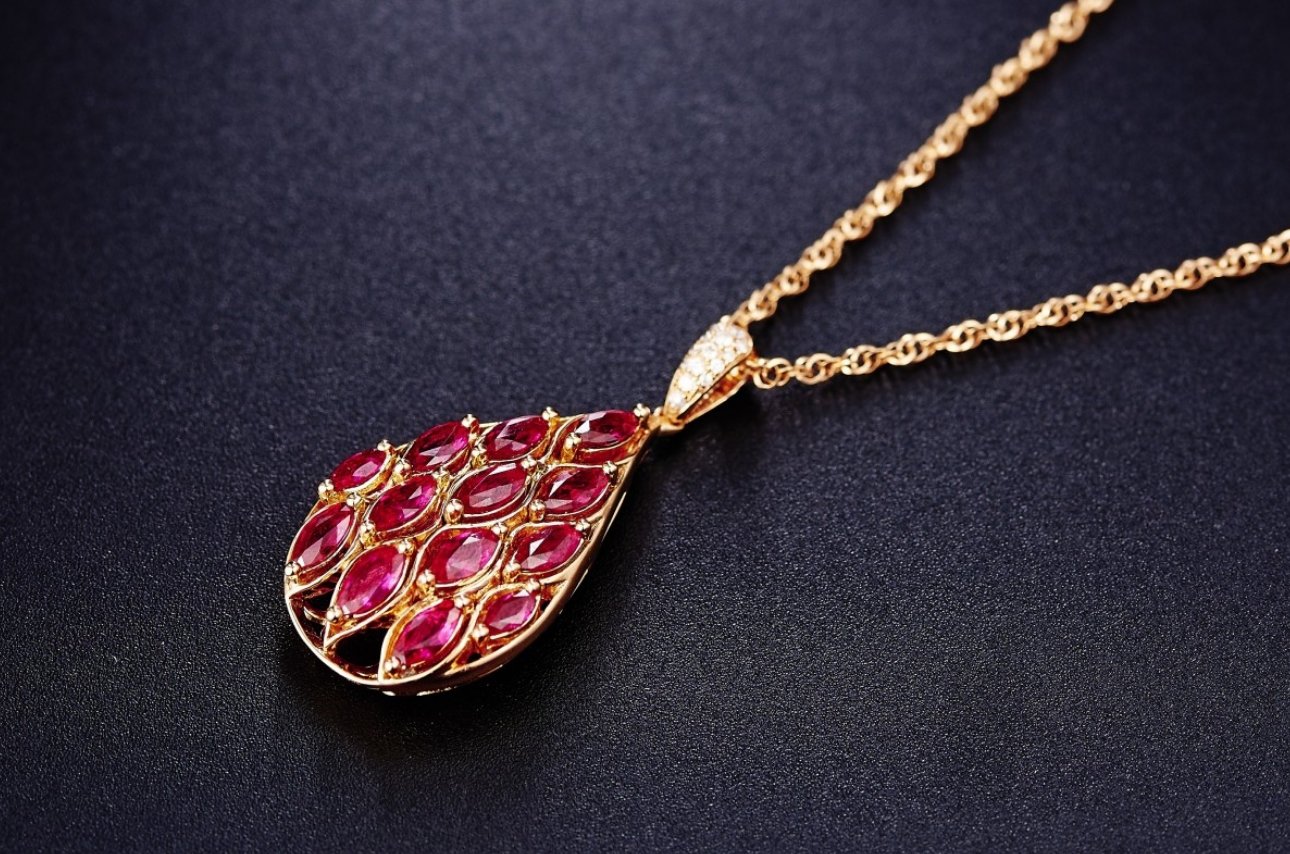 ruby pendant