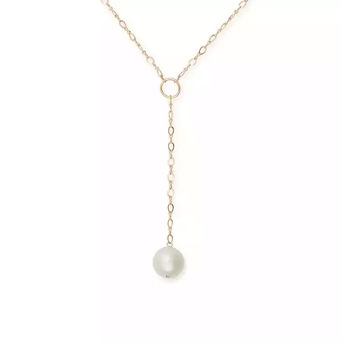 Lariat Pearl Necklace | Alex and Ani