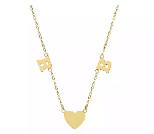 Two Initial Heart Necklace | Nordstrom