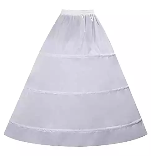 Tutu.vivi A Line 3-Hoop Hoopless Crinoline Petticoat | Amazon