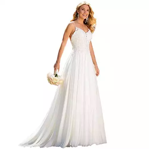 A-Line Wedding Dress | Amazon