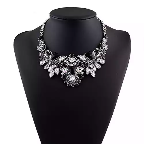 Truecharms Women's Crystal Statement Necklace | Amazon