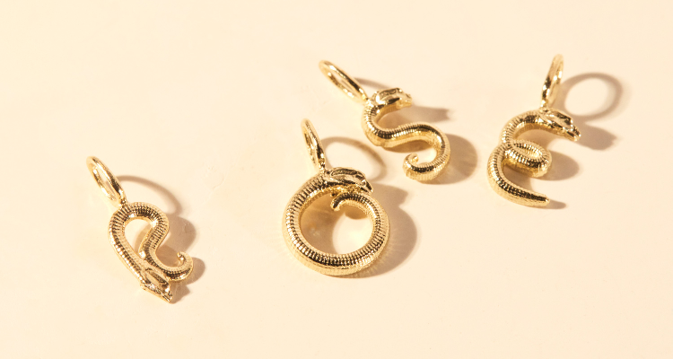 Nagini Letter Charms