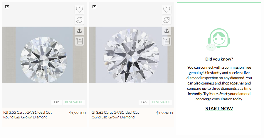 Ritani Shopping Experience and Expert Support