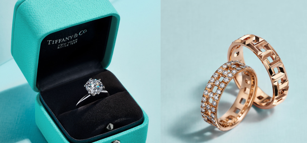 tiffany and co jewerly blue boc rings