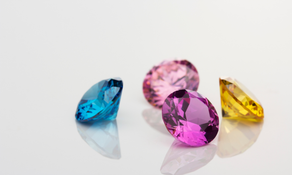 colored diamond