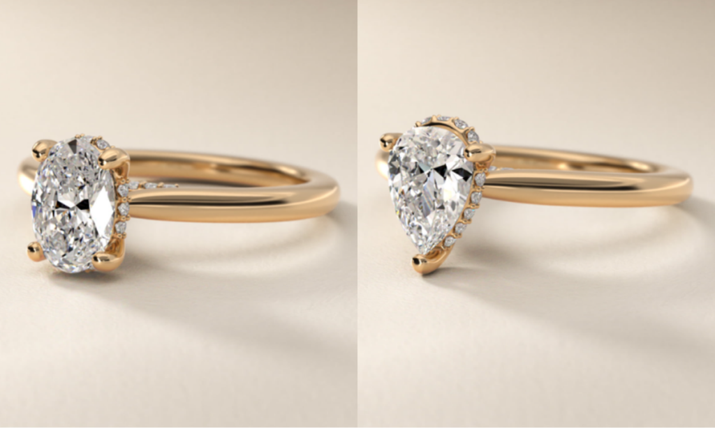 Oval vs Pear Engagement Rings Which Should You Choose