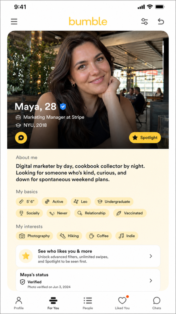 Bumble Dating App