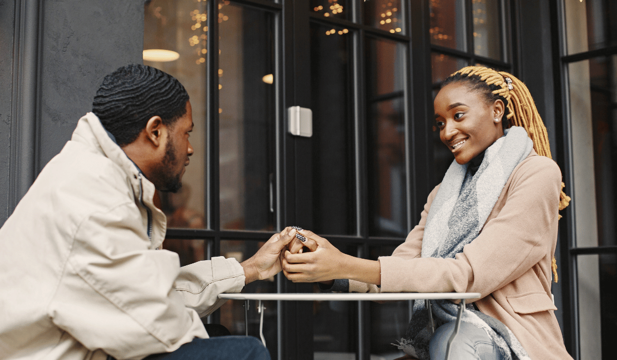 black couple